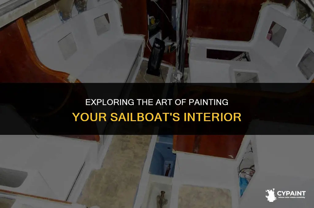 can you paint the interior of a sailboat