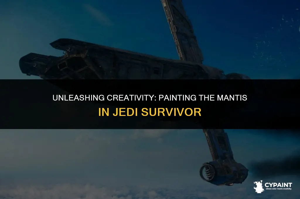 can you paint the mantis in jedi survivor