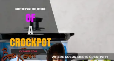 Revamping Your Crockpot: A Guide to Safe Exterior Painting