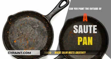 Saute Pan Makeover: Painting the Exterior