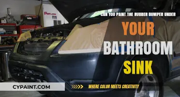 Painting Rubber Bumper Under Bathroom Sink: Tips and Tricks