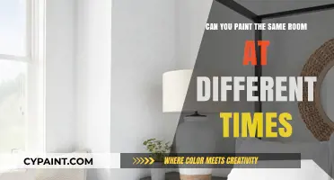 Splitting Painting Projects: Same Room, Different Times