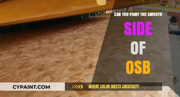 Unleashing Creativity: Painting the Smooth Side of OSB Boards