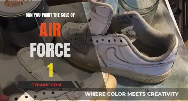 Customizing Your AF1: Painting the Sole