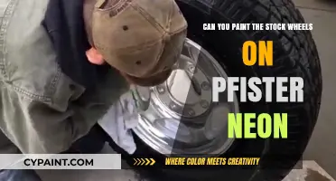 How to Paint Stock Wheels on a Pfister Neon