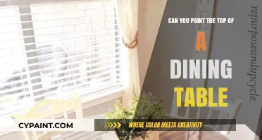 Transform Your Dining Table with Paint