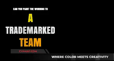 Trademarked Teams: Can You Paint the Words?