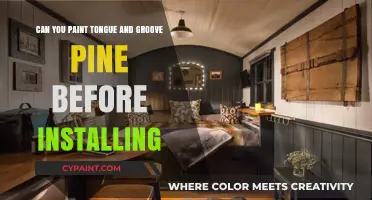 How to Paint Tongue and Groove Pine