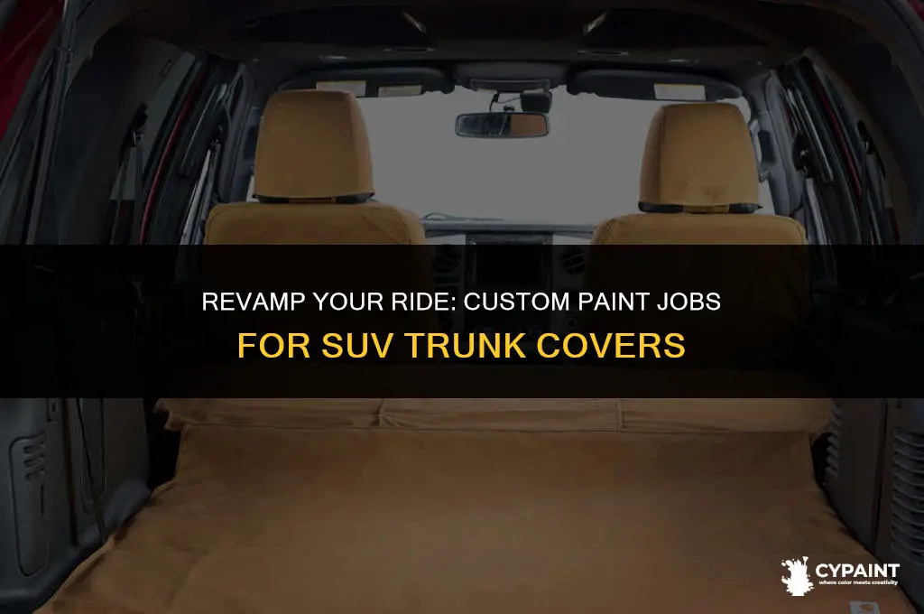 can you paint trunk covers for suv
