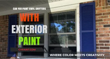 Revamping Your Home: A Guide to Painting Vinyl Shutters