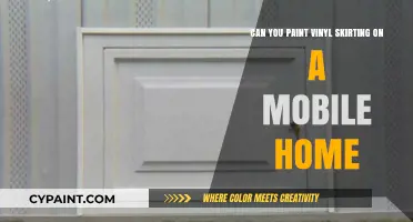 How to Paint Vinyl Skirting of Mobile Homes
