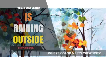 Exploring Rainy Day Creativity: Can You Paint When It's Pouring?