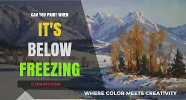 Chill Creativity: Painting in the Frosty Outdoors
