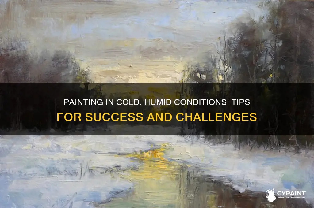 can you paint when it
