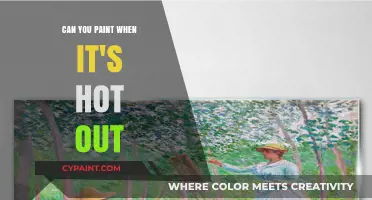 Summer Heat and Artistic Creativity: Can You Paint When It's Hot Out?