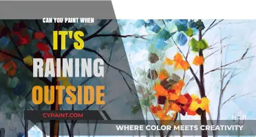Exploring Creativity: Painting in the Rain - A Guide for Artists