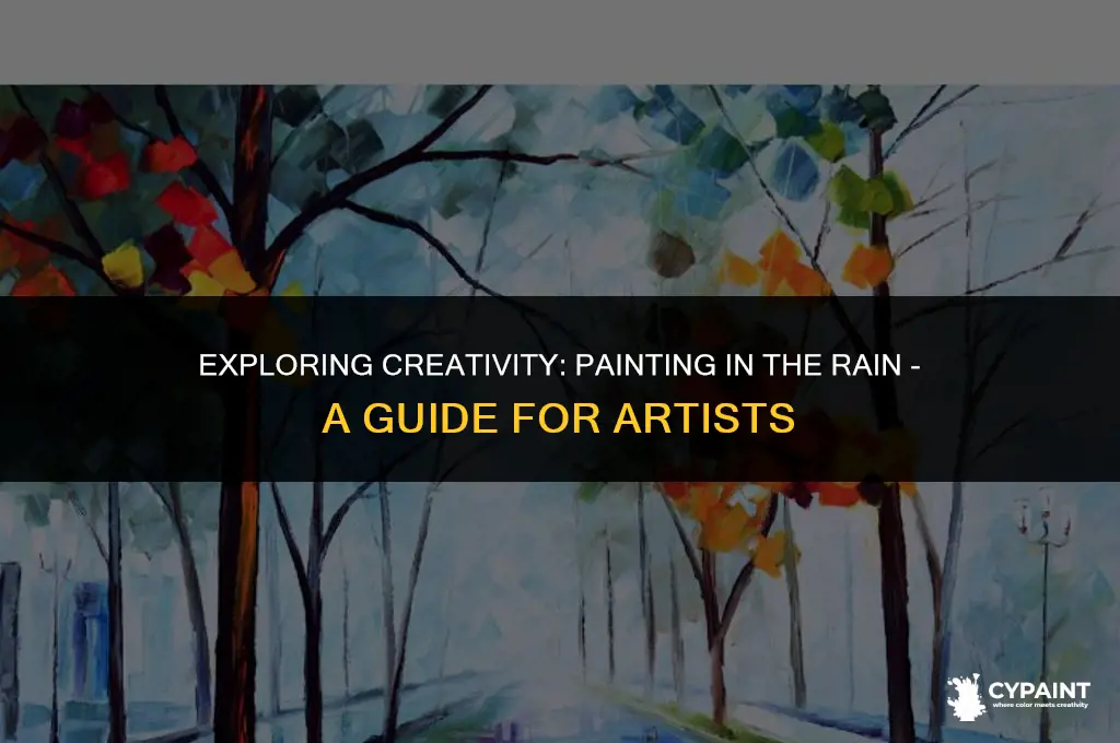 can you paint when it