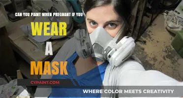 Pregnancy and Painting: Safe Practices with a Mask for Expecting Artists