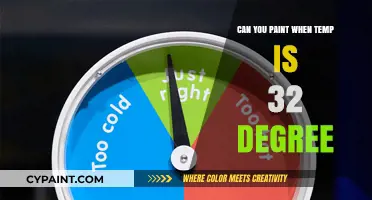 Exploring the Ideal Temperature for Painting: 32 Degrees and Beyond