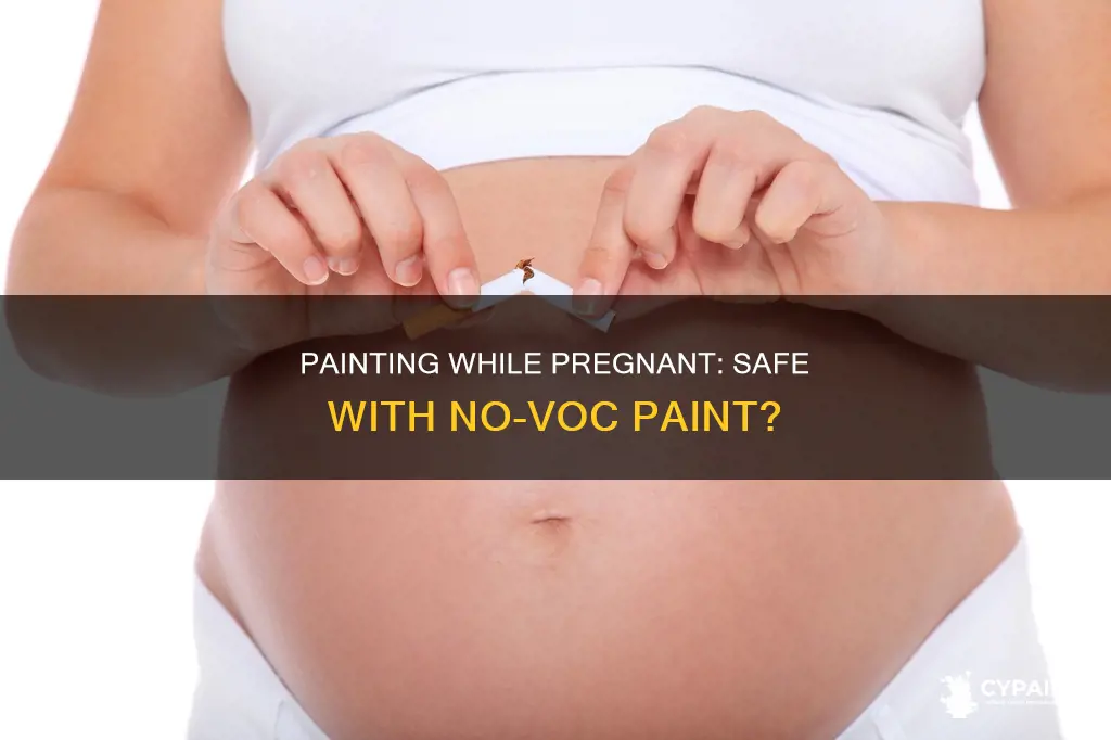 can you paint while pregnant with no voc paint