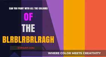 Unleash Your Palette: Painting with the Chaos of Blrblrbrlraghk Colors