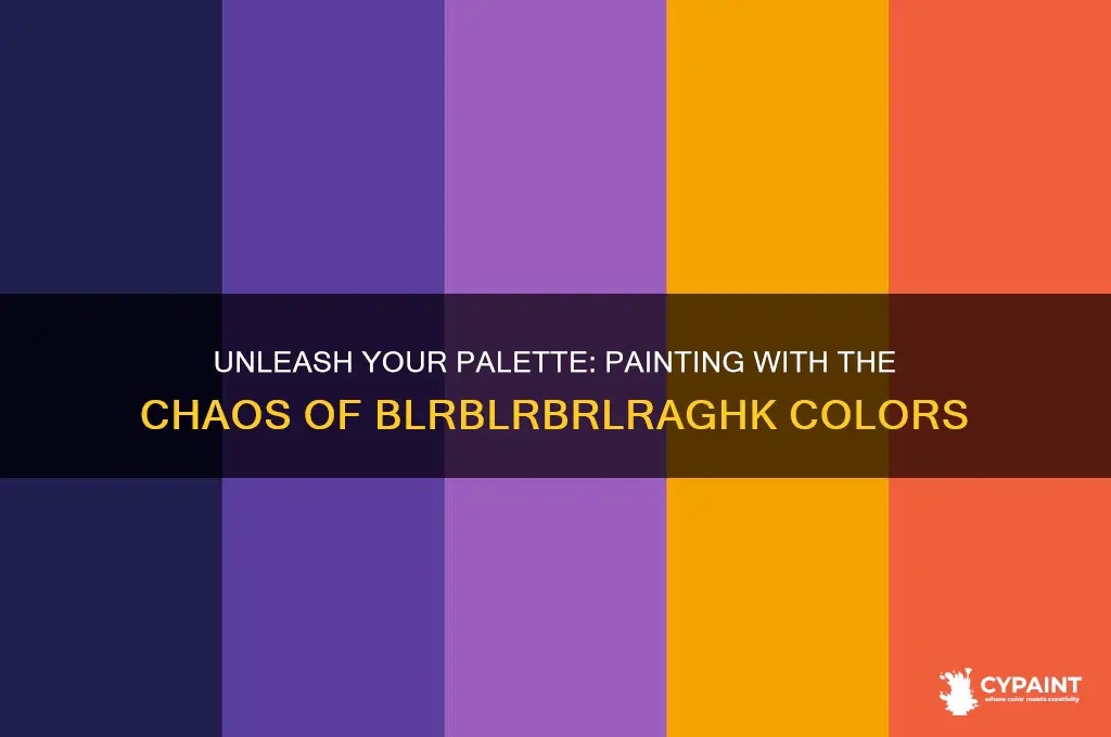can you paint with all the colours of the blrblrbrlraghk