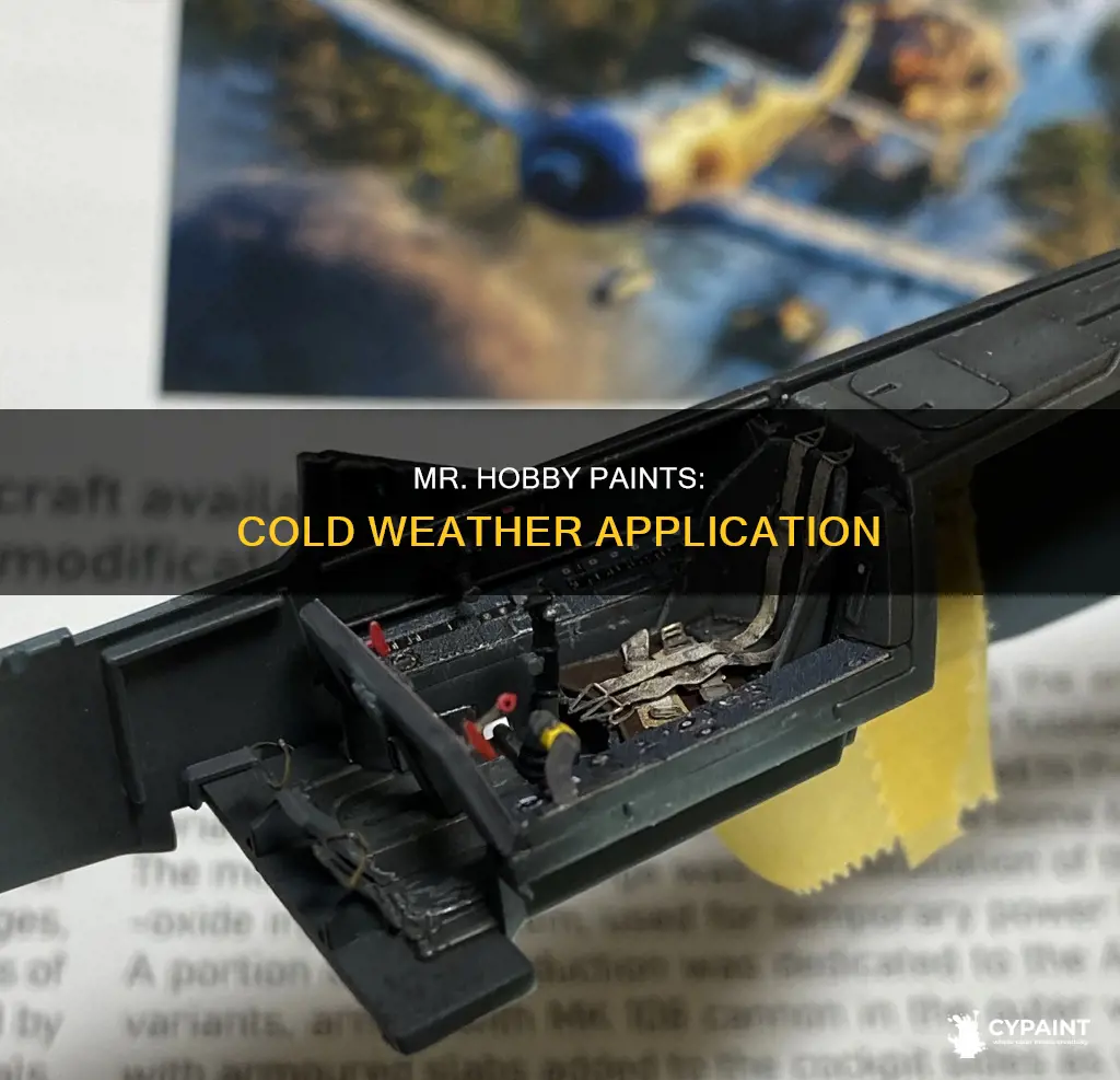 can you paint with mr hobby in cold weather