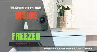 Unleashing Creativity: Painting with Rust-Oleum Inside Your Freezer
