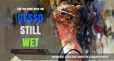Exploring Wet Gesso Techniques: Can You Paint While It's Still Wet?