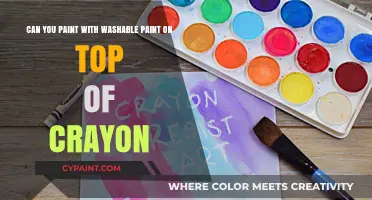 Painting Over Crayon: Tips for Using Washable Paint Successfully
