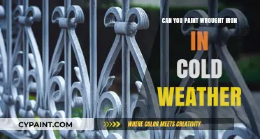 Painting Wrought Iron in Cold Weather: Tips and Tricks