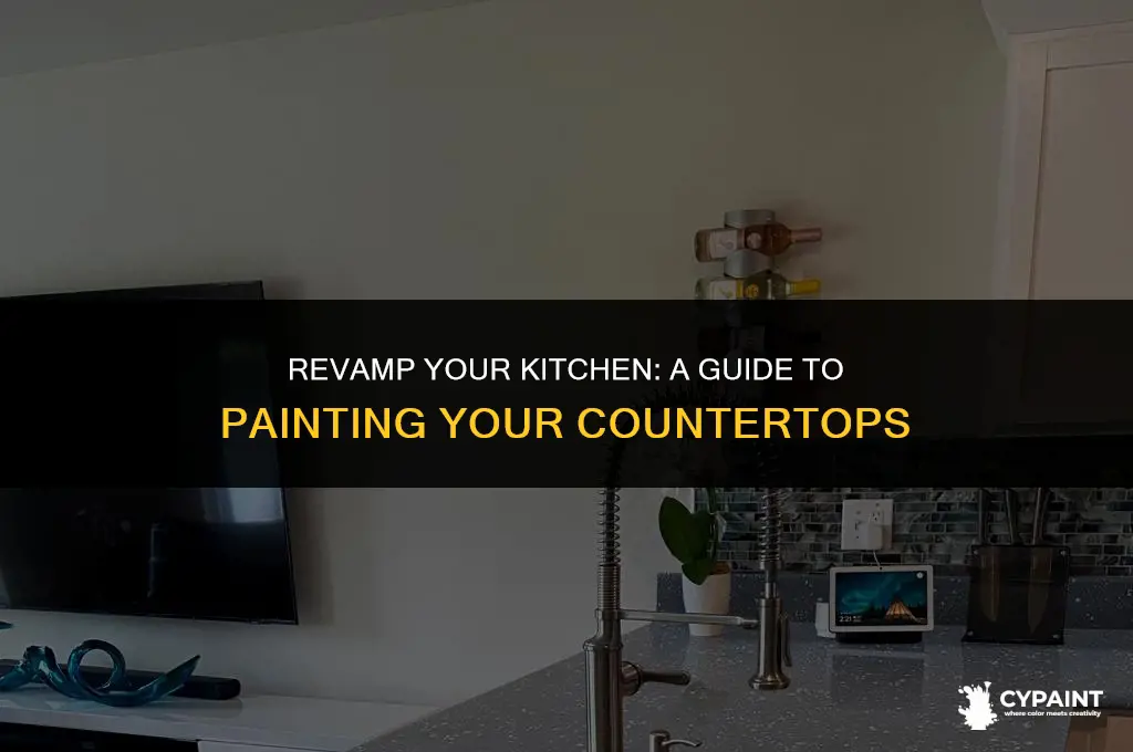 can you paint your countertops in your kitchen