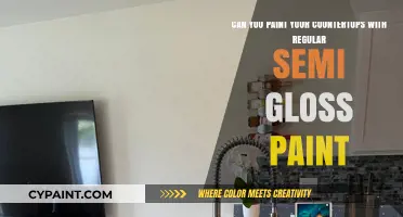 Painting Countertops with Semi-Gloss Paint: A DIY Guide for Beginners