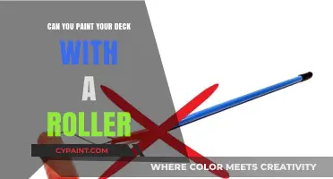 Effortless Deck Painting: Roller or Brush?