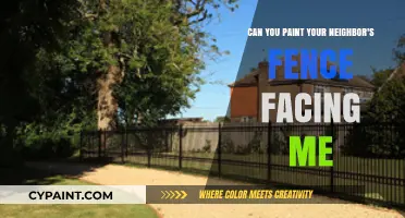 Painting Your Neighbor's Fence: What You Need to Know