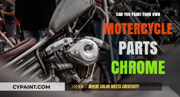 Rev Up Your Ride: DIY Chrome Painting for Motorcycle Parts