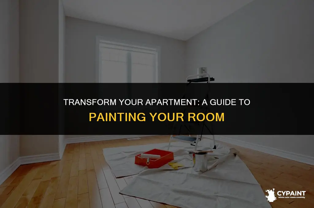 can you paint your room in an apartment