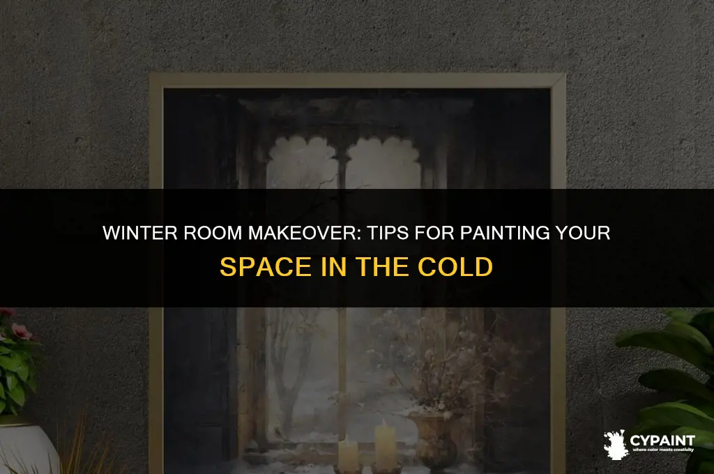 can you paint your room in the winter