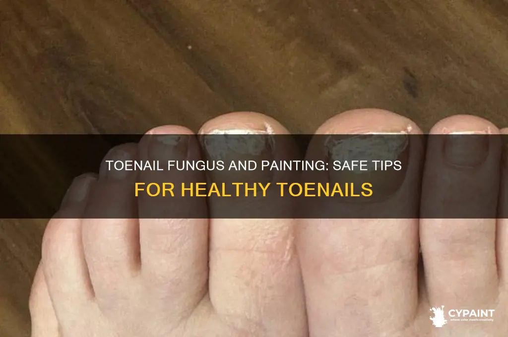 can you paint your toenails if you have toenail fungus