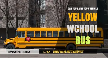 Revamping Rides: Can You Paint Your Vehicle Yellow School Bus?