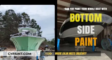 Painting Your Boat: Can Bottom Paint Cover the Entire Hull?