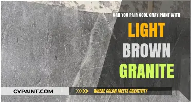 Cool Gray Paint and Light Brown Granite: A Perfect Pairing?