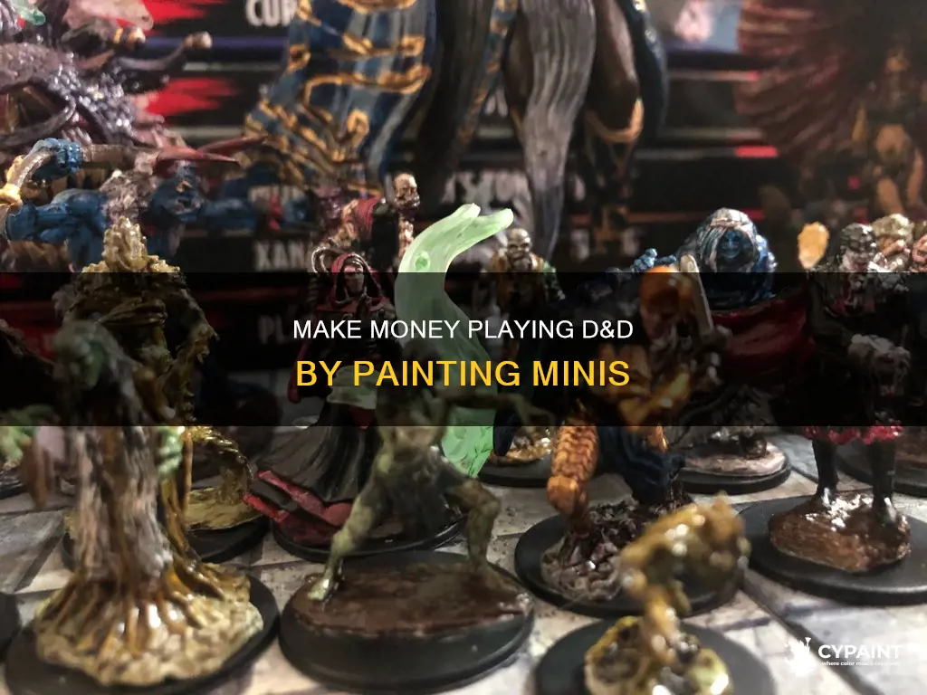 can you pay for d&d by painting minis