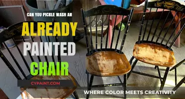 Reviving Your Painted Chair: The Art of Pickling and Washing