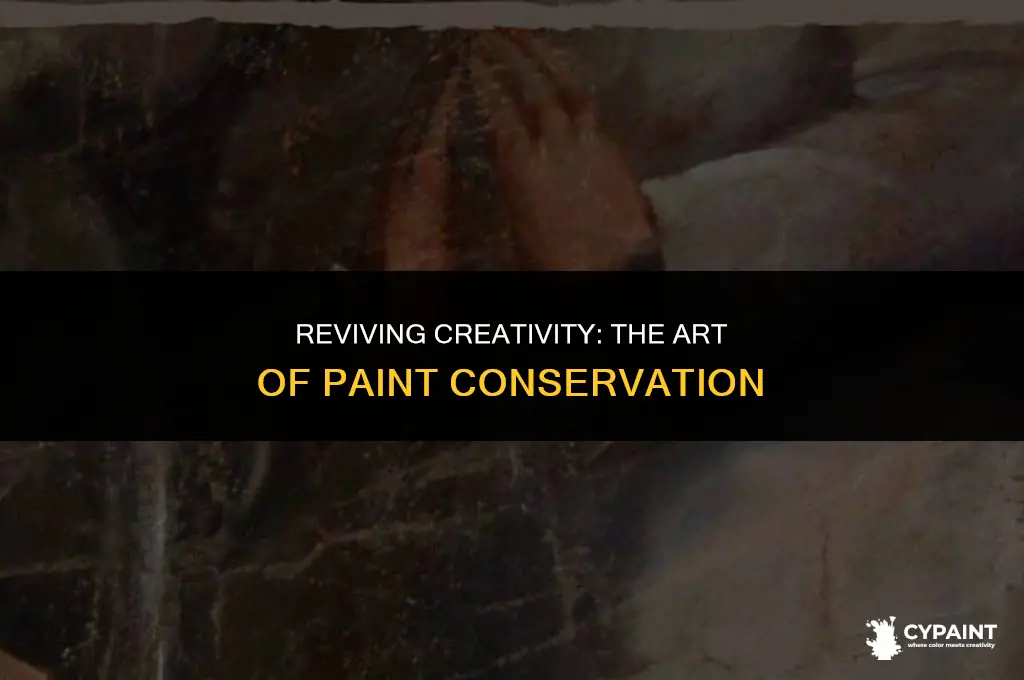 can you pour paint back into the can