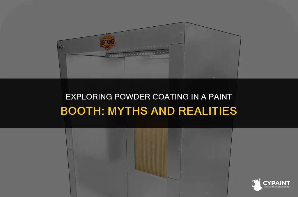 can you powder coat in a paint booth