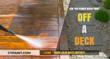 Reviving Your Deck: The Ultimate Guide to Power Washing Paint Off