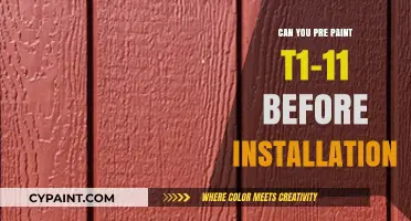 Pre-Painting T1-11 Siding: A Smart Move Before Installation?