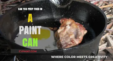 Creative Kitchen Hacks: Prepping Food in a Paint Can?