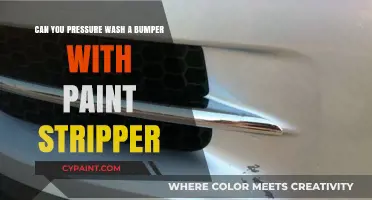 How to Pressure Wash Car Bumpers: Paint Stripping